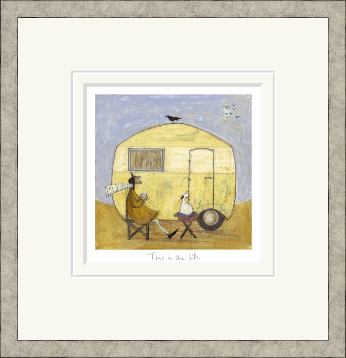 'This is the Life' Ltd Ed. Signed Mounted Print by Sam Toft (Print) 
